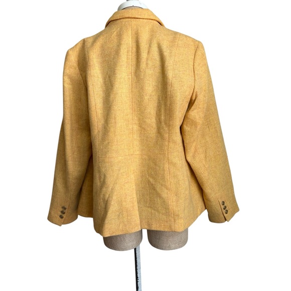 Talbots Aberdeen Wool Blend Blazer Jacket 14W - Picture 2 of 7